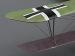 32015 1/32 Albatros D.Va Hans Joachim Hippel. Model built by Bruce Adam (18). Strut detail